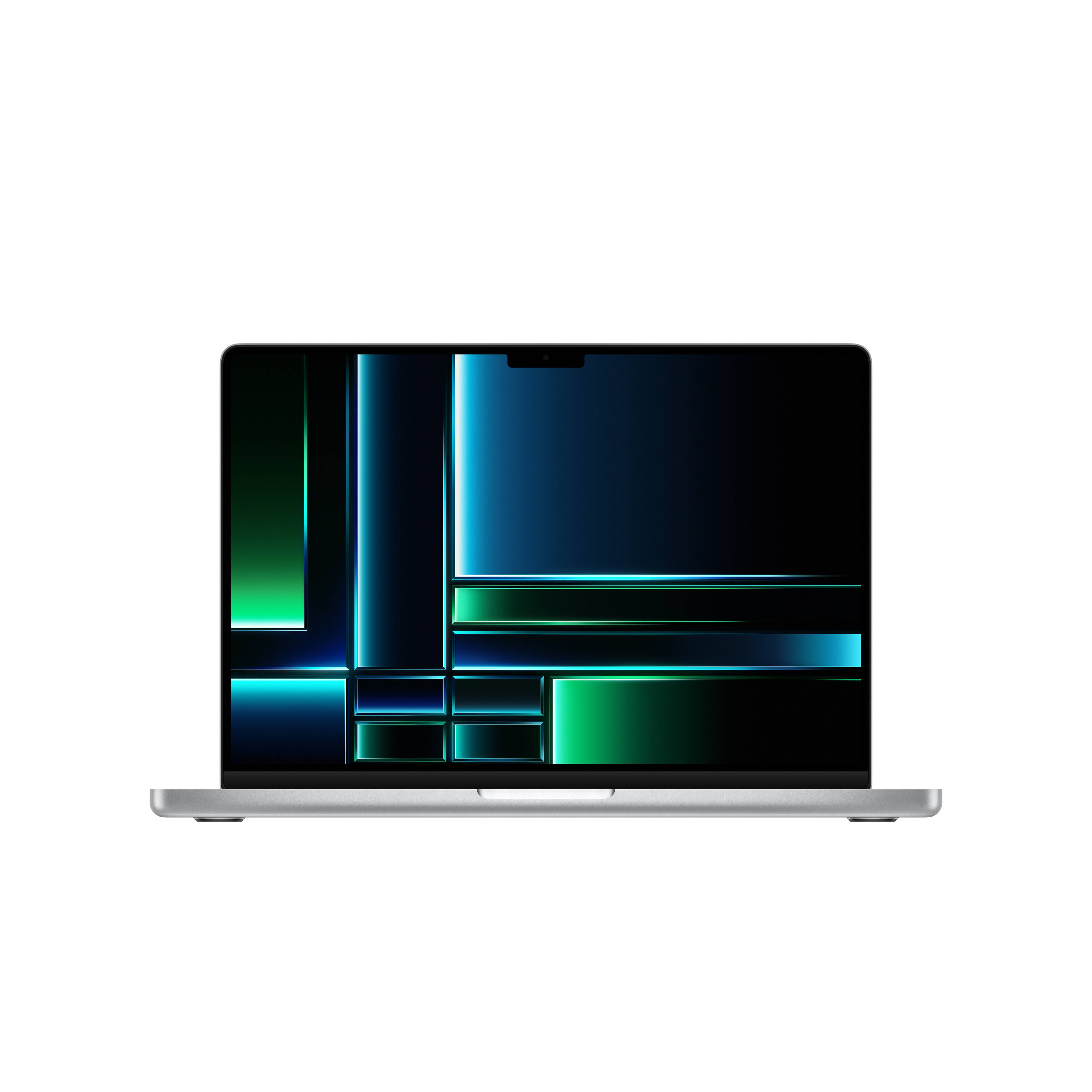 Apple 14-inch MacBook Pro: Apple M2 Pro chip with 10‑core CPU and 16‑core GPU, 512GB SSD